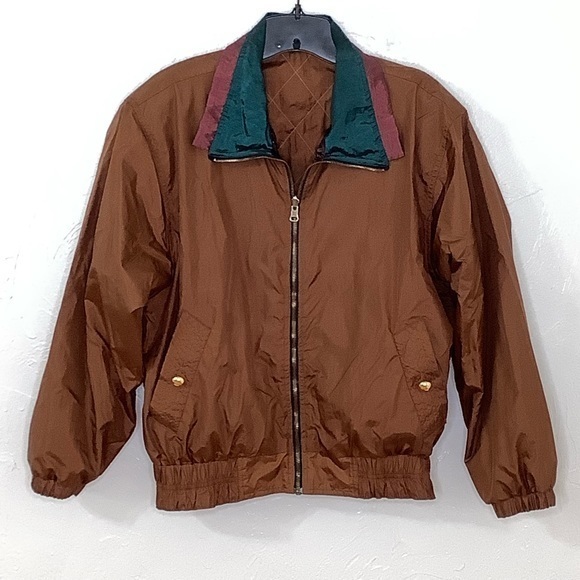 Vintage 80’s Chili Pepper reversible parachute tracksuit jacket size Small RARE - Picture 3 of 13